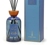 Taylor & Brown 1000ml Reed Oil Diffuser Set, Luxury Beautiful Home Fragrance for Bedroom Living Room Home Decor Office Essential Oil Reed Diffuser for Stress Relief (Cotton Blossom)
