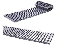 Taylor & Brown 2.78m Grey Instant Garden Roll Out Path Track | Temporary Path for Non-Slip Working Even In Worst Conditions | Grass Protection Mat Lawn Protector (32pc)