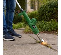Taylor & Brown 2000W 3 in 1 Electric Weed Killer Burner Wand Weeder Thermal Weeding Stick with Guide Wheel - up to 600 Degree Weeder Tool for Garden, Patio, Driveway