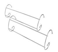 Taylor & Brown 2Pack Chrome Radiator Clothes Airer Dryer Rack Spacesaving Laundry Towel Rail Holder Stand