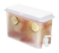 Taylor & Brown 3.5L Drinks Dispenser Milk Dispenser Fridge Water Dispenser With Tap Fridge Jug Drinks Chiller Large Dispenser For Milk Fruit Teapot with Faucet For Making Teas and Juices