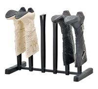Taylor & Brown 3 Pair Boot Storage Rack, Durable Plastic Boot Shoe Rack Organiser Tall Boots Shape Maintainer Stand, Ideal For Walking Boots, Wellies, Riding Boots And Fashion Boots