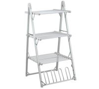 Taylor & Brown 3 Tier A Frame Heated Clothes Airer, 330W Energy-Efficient Folding Electric Dryer, Portable Indoor Laundry Rack