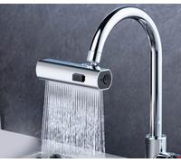 Taylor & Brown 360 Swivel Tap Aerator, 4In1 Kitchen & Bathroom Faucet Spray Head, Watersaving, Splashproof, 1522mm