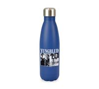 Taylor Brown 4 picture montage Yungblud, iconic icon punk pop trendy cool idols screw top lid stainless steel water bottle drinks cup water bottle refill cute fun explore travel