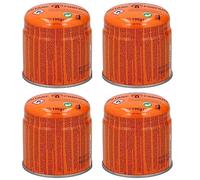 Taylor & Brown 4 x 190g Butane-Propane Mixture Pierceable Gas Cartridges for Camping Stoves With Gas Stop System Complies With EN 417
