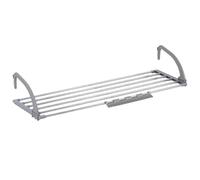 Taylor & Brown 5 Bar Radiator Clothes Airer Rack with Sock Clips, Foldable Clothes Airer with Adjustable Arms, Laundry Dryers Clothes, Hanging Drying Rack Airer (6m)