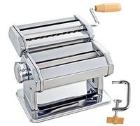 Taylor & Brown 5 in 1 Heavy Duty Stainless Steel Professional Fresh Pasta Lasagne Spaghetti Tagliatelle Maker Machine Cutter