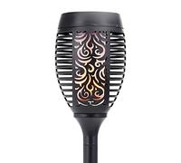 Taylor & Brown 51 LED Solar Torch Light Dancing Flickering Flame Effect Stake Light Waterproof Outdoor Garden Landscape Path Lamp (4 Torch Lights)