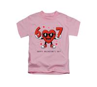 Taylor Brown 67, Happy Valentines Day, brainrot 6 7 Meme Novelty Iconic Trend Viral Humerous Tee T-Shirt Funny Unisex T Shirt Top Baby Pink