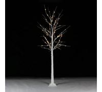 Taylor & Brown 6Ft 96 Led White Birch Twig Tree Light, Twinkling Christmas Twig Tree With Lights, Led Twig Christmas Tree