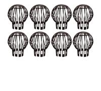 Taylor & Brown 8 Pack Plastic Gutter Guards Down Pipe Balloon Filter - Keeps Gutter Downpipes Clear of blockages from Leaves, Moss, muck, mud, Balls and Other Debris