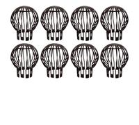 Taylor & Brown 8 Pack Plastic Gutter Guards Down Pipe Balloon Filter - Keeps Gutter Downpipes Clear of blockages from Leaves, Moss, muck, mud, Balls and Other Debris