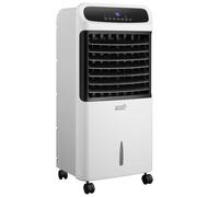 Taylor & Brown 80W 4-in-1 Portable Air Cooler, Humidifier & Air Purifier with Ionizer, Inc Led Screen, Remote Control & 120° Oscillation, 3 Fan Speeds, Built in 12 hour Timer & a 12L Tank Capacity