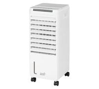 Taylor & Brown 80W Portable Evaporative Air Cooler with Remote Control 4L, Humidifier Cooling Fan with 3 Speed Settings and 2 Ice Boxes, 7 Hour Timer, 360 ° Wheels for Home, Office