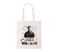 Taylor Brown Alex Warren Montage Text, trendy cool ordinary pop eternity cute tote bag cotton shopper shopping bags reusable