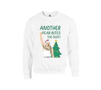 Taylor Brown Another year bites novelty christmas xmas winter festive snow song music meme Unisex Funny Adults Sweatshirt Jumper White