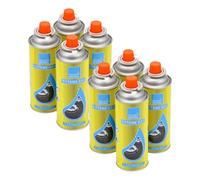 Taylor & Brown Butane Gas Bottles, Portable Gas Refill for Camping Stoves, BBQ, Blowtorch, Gas Heater, Weed Burner, Gas Torch & Outdoor Cooking, High-Performance Gas Canisters (8 Pack)
