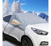 Taylor & Brown Car Windscreen Cover, Snow UV Ice Protection Windshield Cover with Side Wing Mirror Covers, Sun Shade Protector Frost Guard Fit for Cars in All Weather (145 x 103cm)