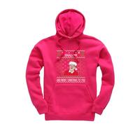 Taylor Brown Christmas version, Shalom and Merry christmas Jim Friday night dinner Jumper Unisex Funny Adults Hoodie Jumper Hot Pink