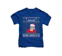 Taylor Brown Christmas Version, Shalom and Merry Christmas Jim Friday Night Dinner Tee T-Shirt Funny Unisex T Shirt Top Royal Blue