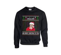 Taylor Brown Christmas version, Shalom and Merry christmas Jim Friday night dinner Unisex Funny Kids Sweatshirt Jumper