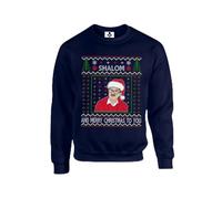 Taylor Brown Christmas version, Shalom and Merry christmas Jim Friday night dinner Unisex Funny Kids Sweatshirt Jumper