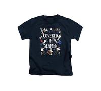 Taylor Brown Covered in Seaman Sailor sail Boat Boating Rude Hilarious Humerous Joke Meme Novelty Tee T-Shirt Funny Unisex T Shirt Top Navy Blue