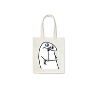 Taylor Brown Crying stickman meme, viral trend humerous cute shayla slay garphic illustration tote bag cotton shopper shopping bags reusable