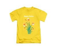 Taylor Brown Daffodil Happy Easter, Cute Novelty Spring Lamb Chick Bunny Floral Flower Tee T-Shirt Funny Unisex T Shirt Top