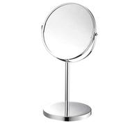 Taylor & Brown® Double Sided Freestanding Chrome Magnifying Table Top Round Swivel Shaving Mirror Make Up Cosmetic Vanity Mirror