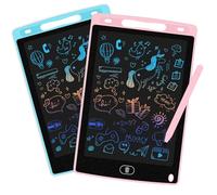 Taylor & Brown Drawing Pad for Kids 8.5in 2 Pack, LCD Writing Tablet for Kids Travel Games Activity Packs, Kids Toddlers Learning Board Toys - Christmas Stocking Fillers Kids Age 2 3 4 5 6 7 8 9