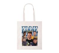 Taylor Brown Eddie Diaz vintage 90s retro bootleg design novelty meme trendy cute cool cotton shopper reusable shopping bags cotton shopper