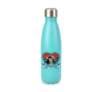 Taylor Brown Eddie Munson Freak Meme Novelty Iconic Silly screw top lid stainless steel water bottle drinks cup water bottle refill cute fun explore travel