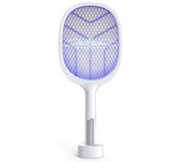 Taylor & Brown Electric Fly Swatter, Usb Rechargeable 2-In-1 Mosquito Zapper Racket, 3,500V Bug Killer For Indoor/outdoor Use