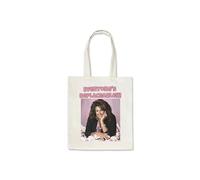 Taylor Brown Everyones replaceable, abby lee miller meme novelty iconic 200s joke icon tote bag cotton shopper shopping bag reusable