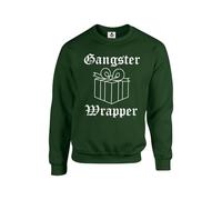 Taylor Brown Gangster wrapper, xmas, festive, christmas, meme, trending Unisex Funny Adults Sweatshirt Jumper