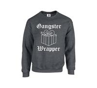 Taylor Brown Gangster wrapper, xmas, festive, christmas, meme, trending Unisex Funny Adults Sweatshirt Jumper