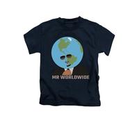 Taylor Brown Globe Mr Worldwide Tee T-Shirt Funny Unisex T Shirt Top Navy Blue