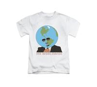 Taylor Brown Globe Mr Worldwide Tee T-Shirt Funny Unisex T Shirt Top White