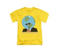 Taylor Brown Globe Mr Worldwide Tee T-Shirt Funny Unisex T Shirt Top Yellow