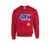 Taylor Brown Have a fabulous christmas, xmas festive novelty meme british iconic humour comedy cool trendy Unisex Funny Adults Sweatshirt Jumper Red