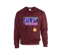 Taylor Brown Have a fabulous christmas, xmas festive novelty meme british iconic humour comedy cool trendy Unisex Funny Adults Sweatshirt Jumper Maroon