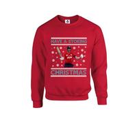 Taylor Brown Have a stoking christmas ben stokes cricket xmas festive Unisex Funny Adults Sweatshirt Jumper Red