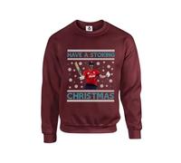Taylor Brown Have a stoking christmas ben stokes cricket xmas festive Unisex Funny Adults Sweatshirt Jumper Maroon