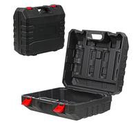 Taylor & Brown Heavy Duty ABS Plastic Camping Stove Storage Case with Space for 4 Butane Gas Canisters - Portable Outdoor Gas Stove Carry Box - Durable Travel Cooker Case for Camping & Hiking (Black)
