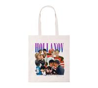Taylor Brown Hudson Williams meme novelty Connor Storrie Bootleg ice hockey 90s heated riv tote bag cotton shopper shopping bags reusable