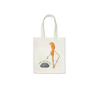 Taylor Brown I don't like this rock tote bag cotton shopper reusable shopping bag, marcus worm meme novelty iconic trending viral joke