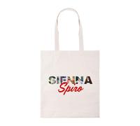 Taylor Brown Images and text, sienna pop spiro, novelty trendy cool meme viral trend tote bag cotton shopper shopping bags reusable