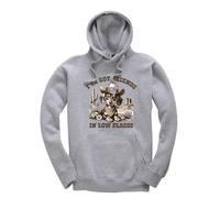 Taylor Brown I've got friends in low places dachshund sausgae dog Unisex Funny Kids Hoodie Jumper Heather Grey